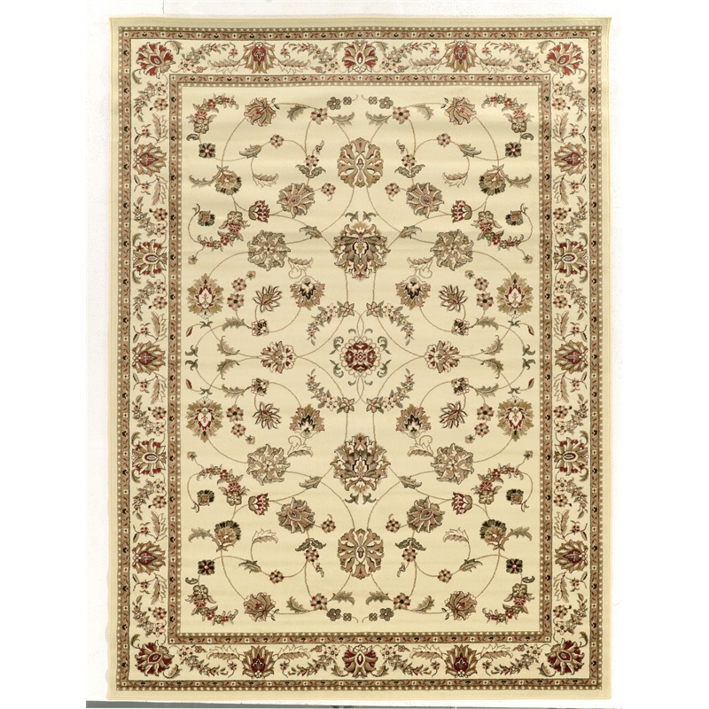 Pemberly Row Oriental Floral 7'9