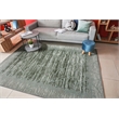 Pemberly Row Polyester Transitional Crackled Green 5x8 Area Rug