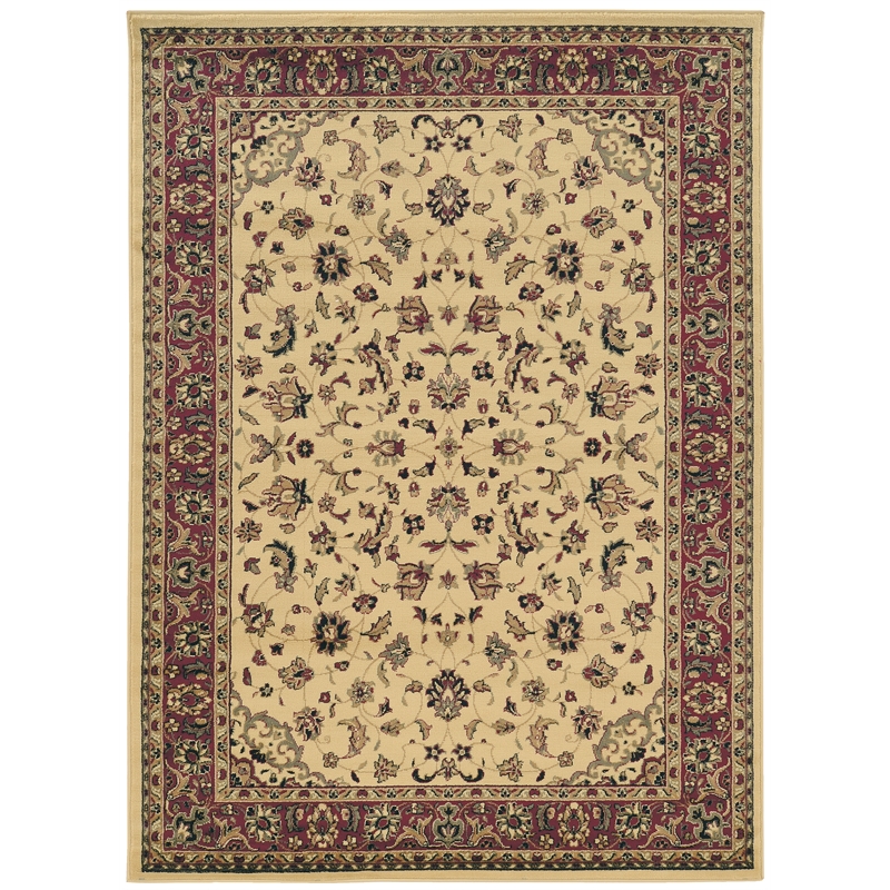 Pemberly Row Traditional Floral 6'7