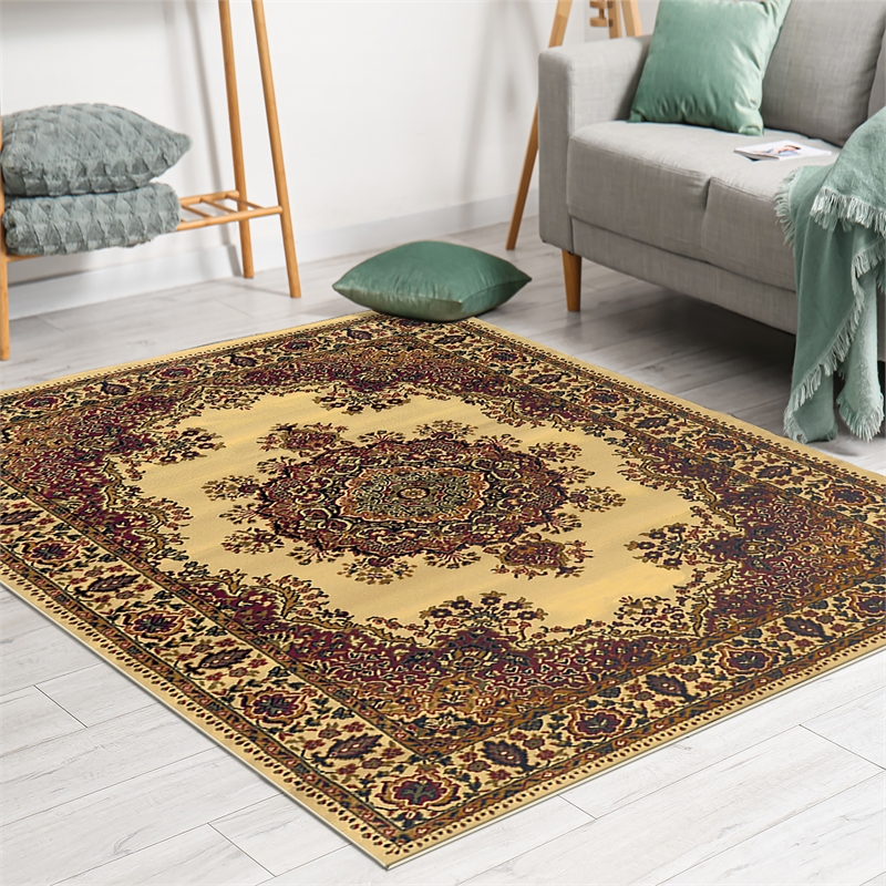 Pemberly Row Traditional Medallion 3'3