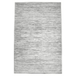 Pemberly Row Polyester Transitional Striated Gray 3x5 Area Rug