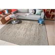 Pemberly Row Polyester Transitional Crackled Beige 8x10 Area Rug