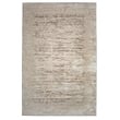 Pemberly Row Polyester Transitional Crackled Beige 8x10 Area Rug