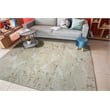Pemberly Row Polyester Transitional Geometric Beige 3x5 Area Rug