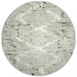 Pemberly Row Polyester Transitional Geometric Green 8' Round Area Rug