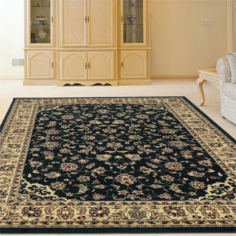 Pemberly Row Traditional Floral 6'7