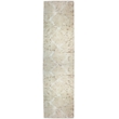 Pemberly Row Polyester Transitional Geometric Beige Runner Area Rug