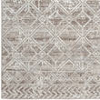 Pemberly Row Polyester Transitional Geometric Beige 8' Round Area Rug