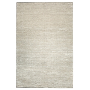Pemberly Row Polyester Transitional Striated Beige 8x10 Area Rug
