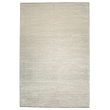 Pemberly Row Polyester Transitional Striated Beige 8x10 Area Rug