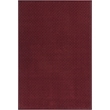 Pemberly Row Geometric 5'5 x 7'7 Polypropylene Area Rug in Burgundy Red