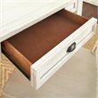 Pemberly Row Farmhouse / Country Wood Buffet in Distressed Antique White