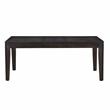 Pemberly Row Transitional 5-Piece Complete Dining Set in Espresso