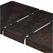 Pemberly Row Transitional 5-Piece Complete Dining Set in Espresso