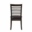Pemberly Row Transitional 5-Piece Complete Dining Set in Espresso