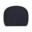 Pemberly Row Contemporary Black Solid Acacia Wood Counter Stool