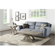 Pemberly Row Modern Transitional Wood End Table in Gray Finish