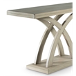 Pemberly Row Modern Transitional Gra Finishy Wood Sofa Table