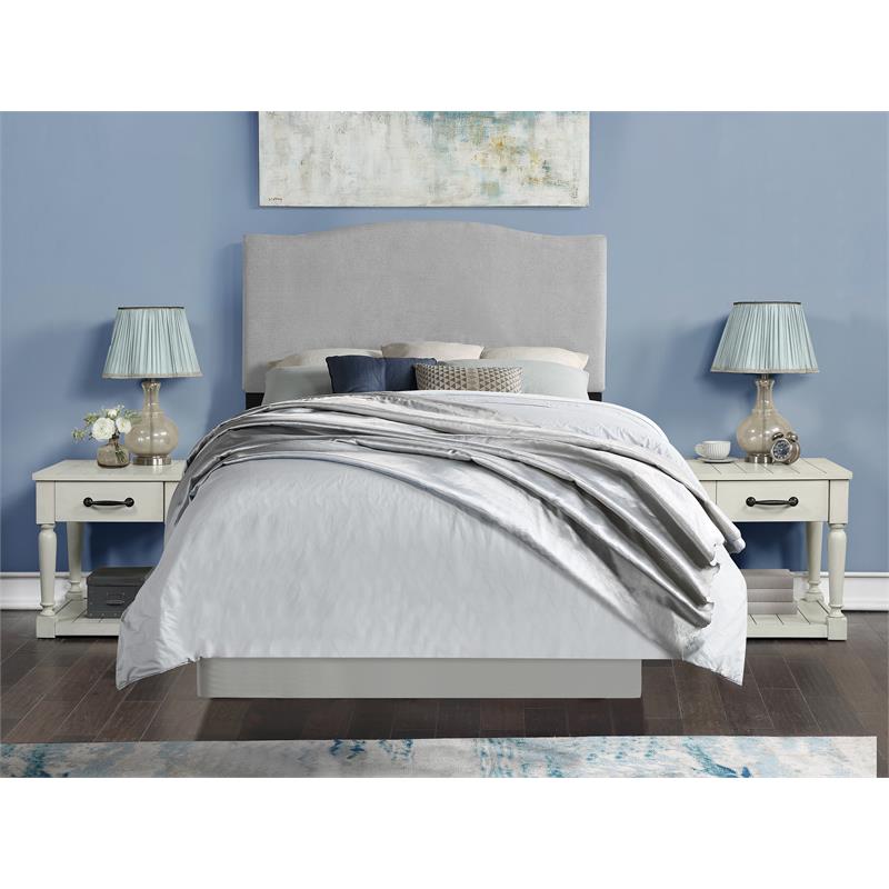 Pemberly Row Wood Farmhouse / Country White Alabaster End Table