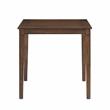 Pemberly Row Farmhouse Brown Wood 5-piece Counter Height Dining Set