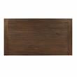 Pemberly Row Farmhouse Two-tone Ivory and Mocha Wood Coffee Table