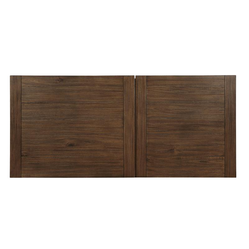 Pemberly Row Farmhouse Two-tone Ivory and Mocha Wood Lift-top Home Office Desk