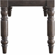Pemberly Row Modern Transitional Washed Espresso Wood Dining Bench