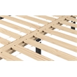 Pemberly Row Contemporary Queen Black Wood 75.5