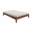 Pemberly Row Modern / Contemporary Full Natural Wood Platform Bed