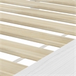 Pemberly Row Modern / Contemporary Twin White Wood Platform Bed