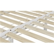 Pemberly Row Modern / Contemporary Queen White Wood Platform Bed
