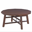 Pemberly Row 3-Piece Burnt Caramel Finish Wood Occasional Table Set
