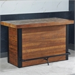 Pemberly Row Modern Transitional Chestnut Wood Finish 42