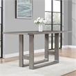 Pemberly Row Farmhouse Gray Wood Counter Height Dining Table