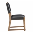 Pemberly Row Farmhouse / Country Dark Driftwood Wood Side Chair