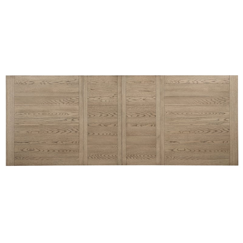 Pemberly Row Contemporary Engineered Wood Dining Table in Brown