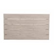 Pemberly Row Transitional Powder-Coated Aluminum Coffee Table in White