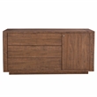 Pemberly Row Transitional Engineered Wood Buffet/Server in Brown