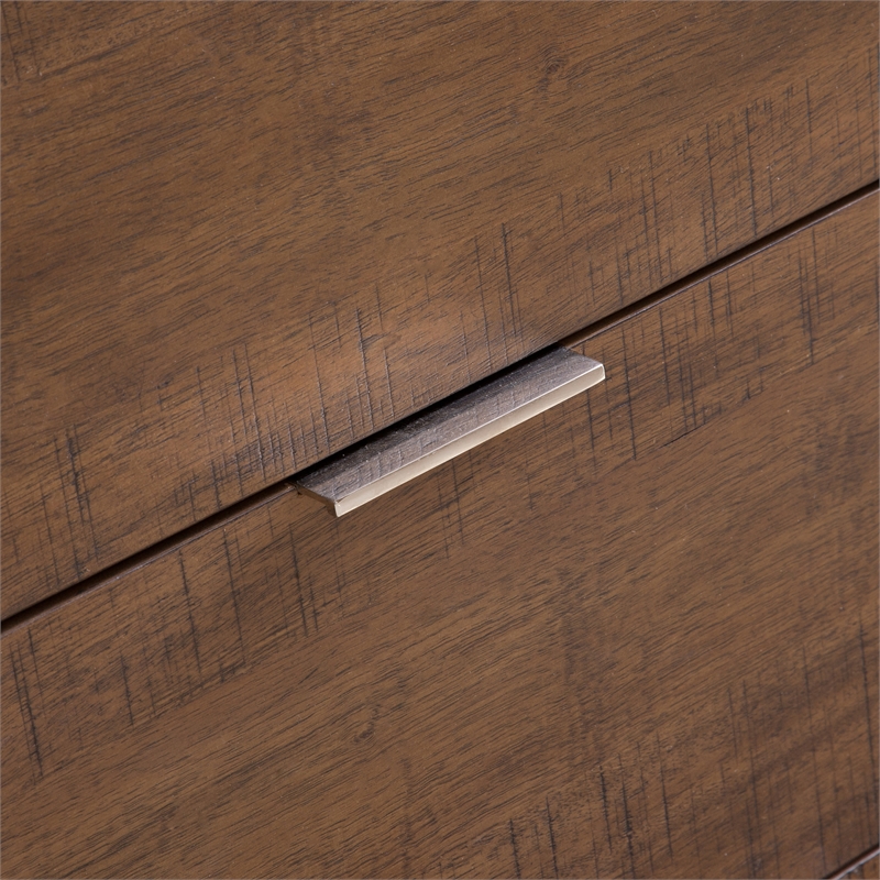 Pemberly Row Transitional Engineered Wood Buffet/Server in Brown