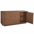 Pemberly Row Transitional Engineered Wood Buffet/Server in Brown