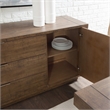 Pemberly Row Transitional Engineered Wood Buffet/Server in Brown
