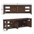 Pemberly Row Engineered Wood TV Stand For TVs Upto 75