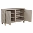 Pemberly Row Contemporary Engineered Wood Buffet/Server in Gray