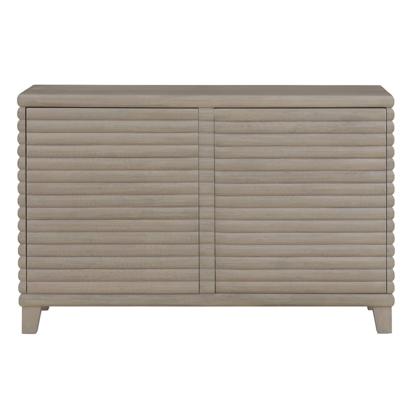 Pemberly Row Contemporary Engineered Wood Buffet/Server in Gray