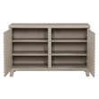 Pemberly Row Contemporary Engineered Wood Buffet/Server in Gray