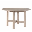 Pemberly Row Contemporary Engineered Wood Round Table in Light Brown
