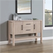 Pemberly Row Contemporary Engineered Wood Buffet/Server in Light Brown
