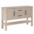 Pemberly Row Contemporary Engineered Wood Buffet/Server in Light Brown