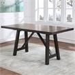 Pemberly Row Engineered Wood Counter Table with 18