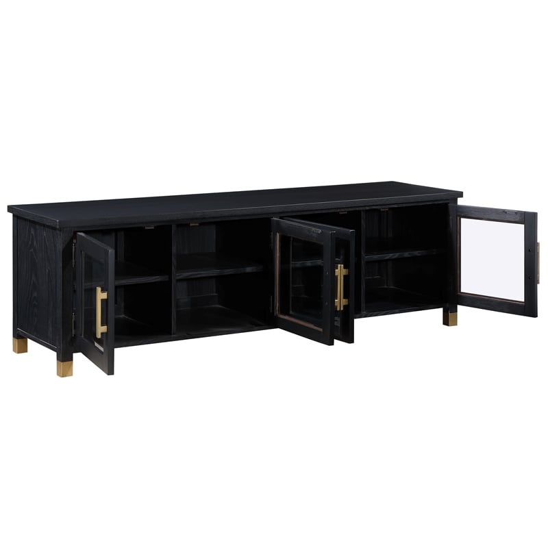Pemberly Row Engineered Wood TV Stand For TVs Upto 75